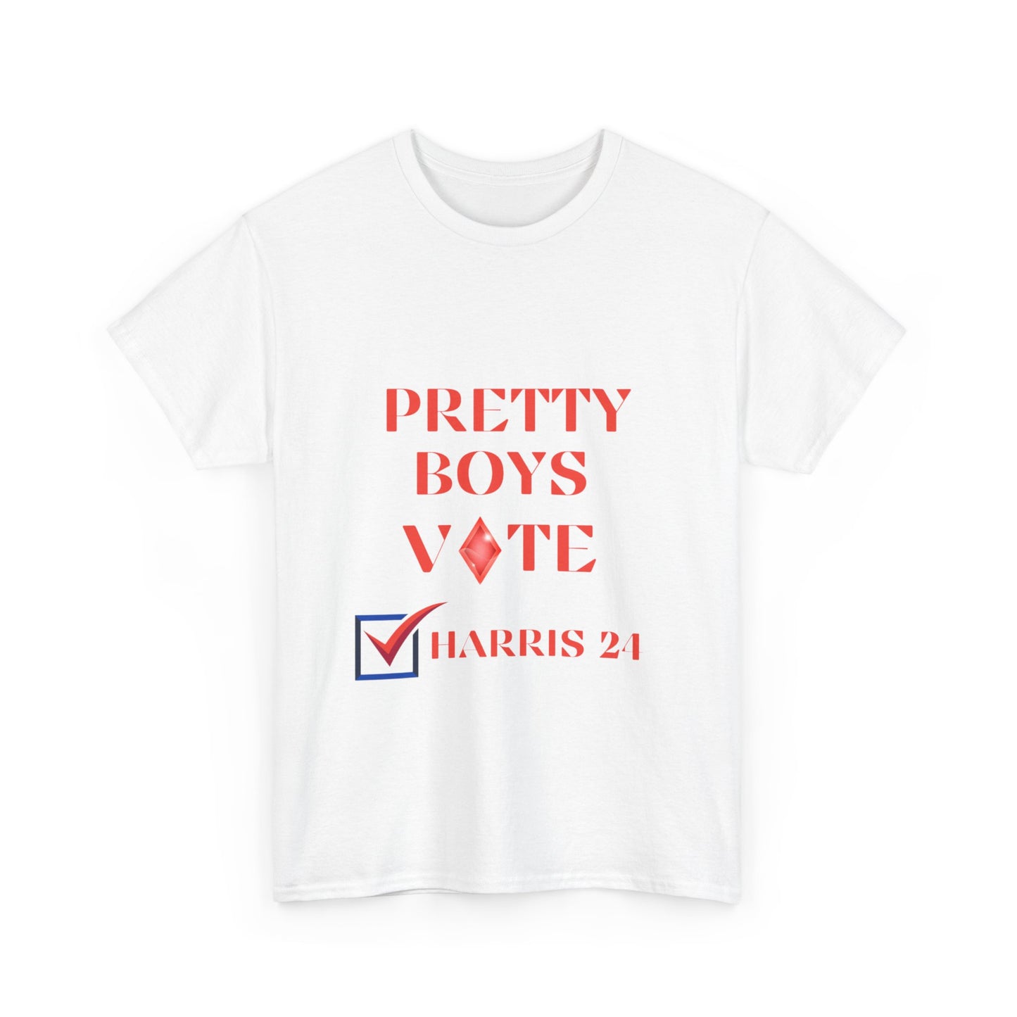 PRETTY BOYS VOTE HARRIS T-SHIRT