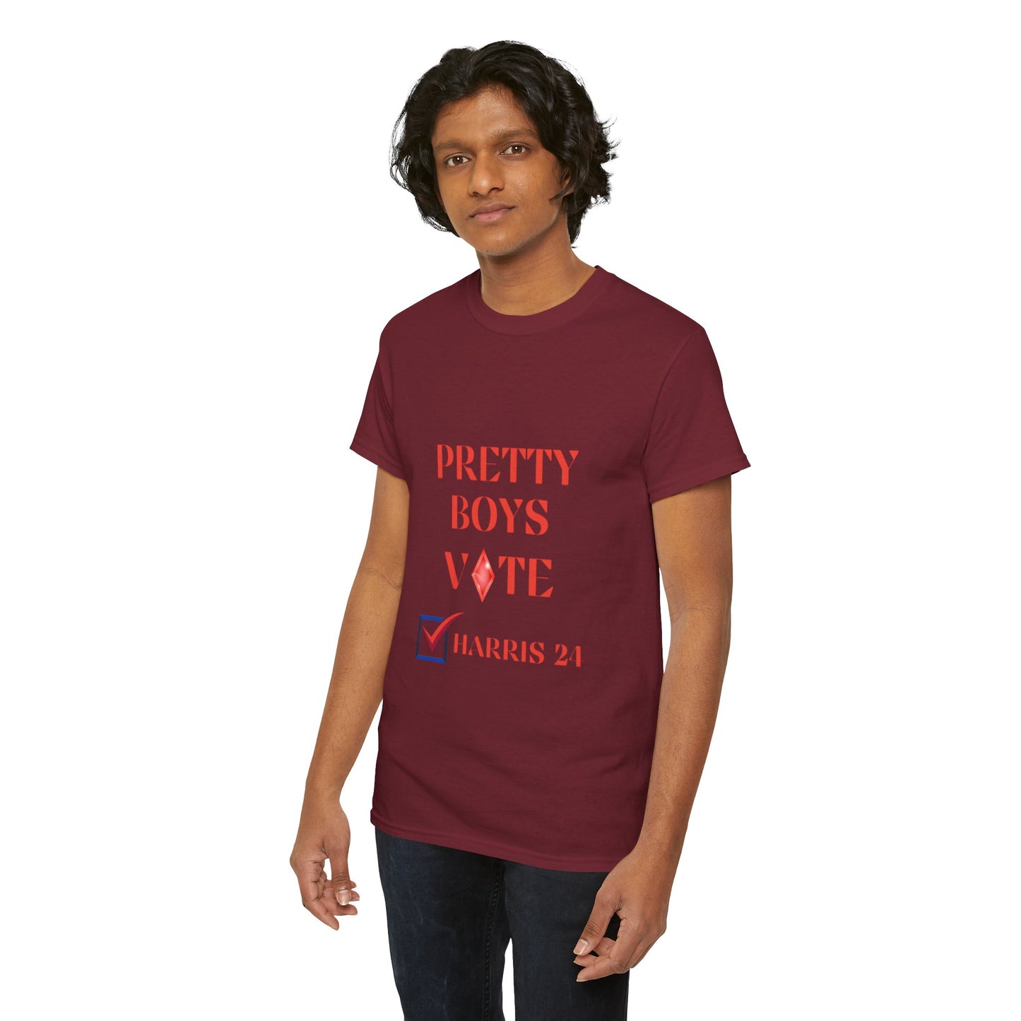 PRETTY BOYS VOTE HARRIS T-SHIRT