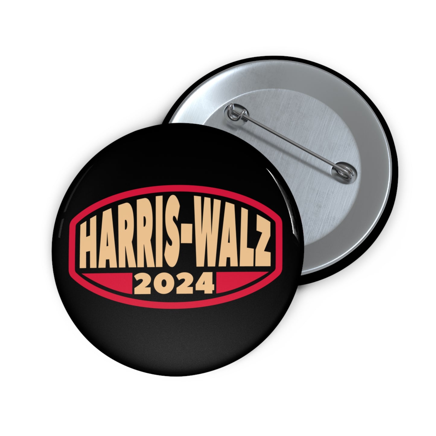 HARRIS WALZ 2024 PIN BUTTON