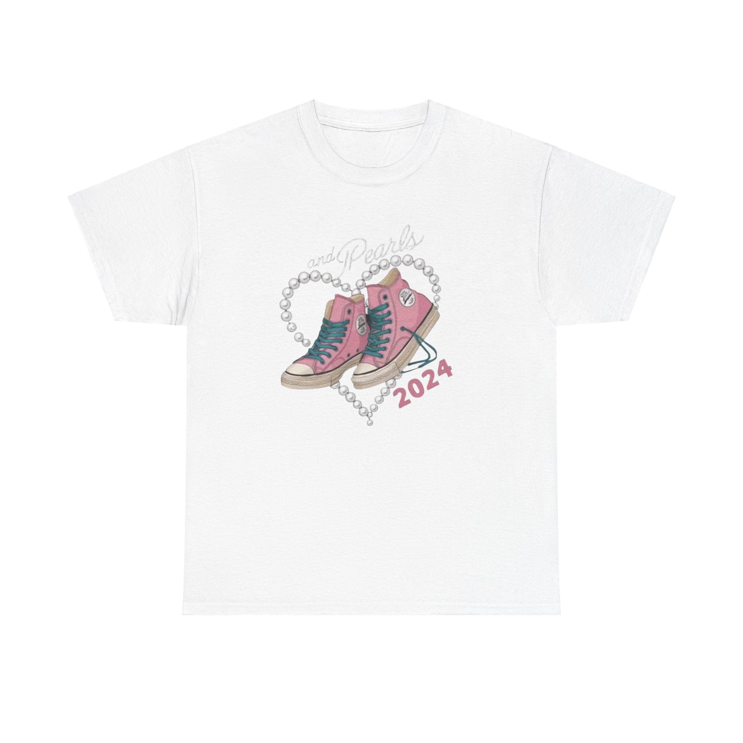 CHUCKS AND PEARLS TEE