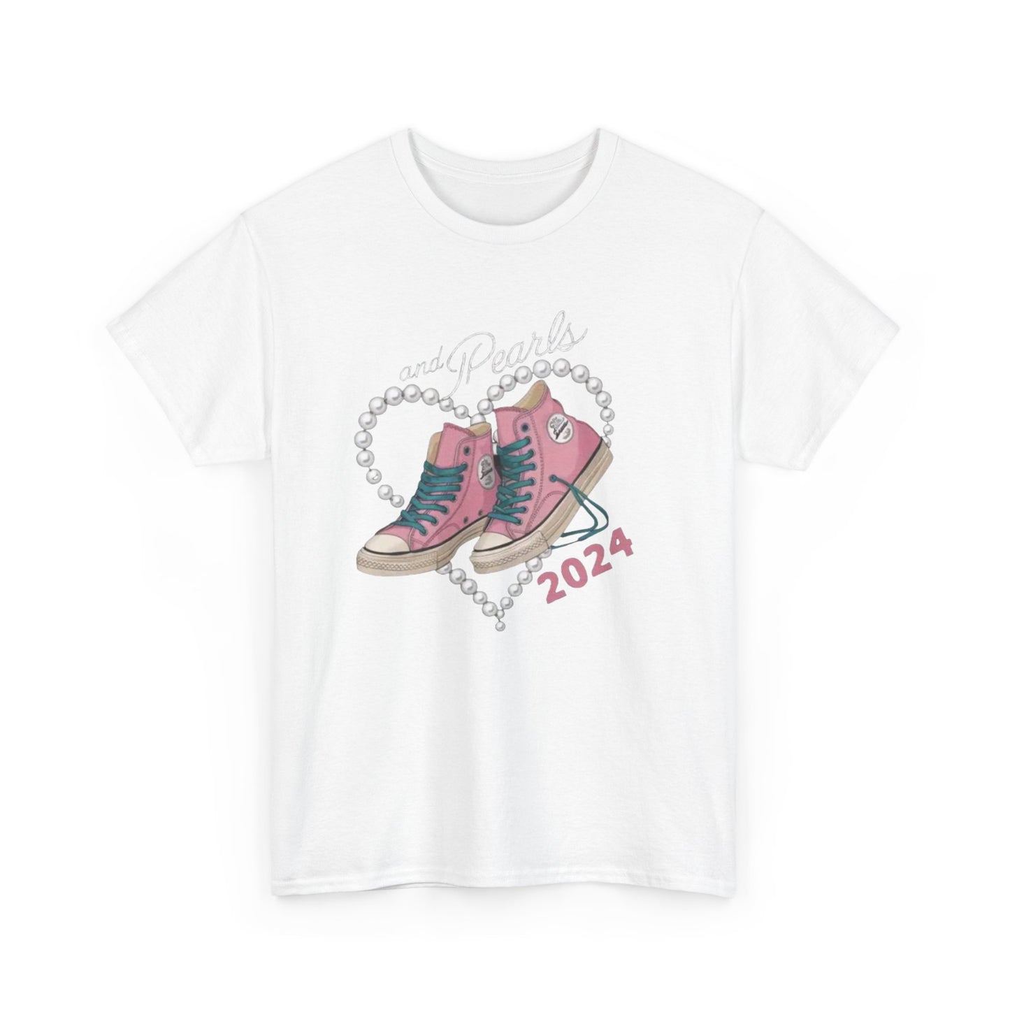 CHUCKS AND PEARLS TEE