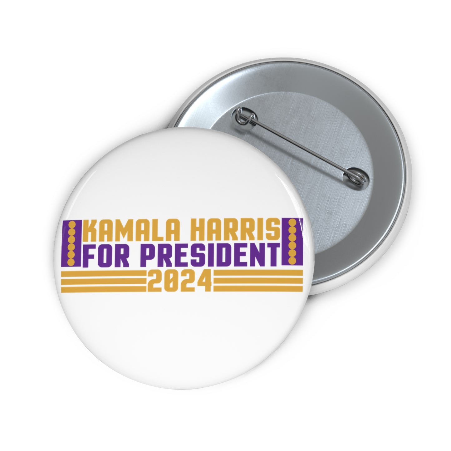 FOR PRESIDENT 2024 PIN BUTTON