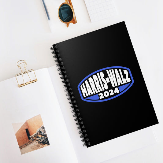 HARRIS WALZ 2024 SPIRAL NOTEBOOK