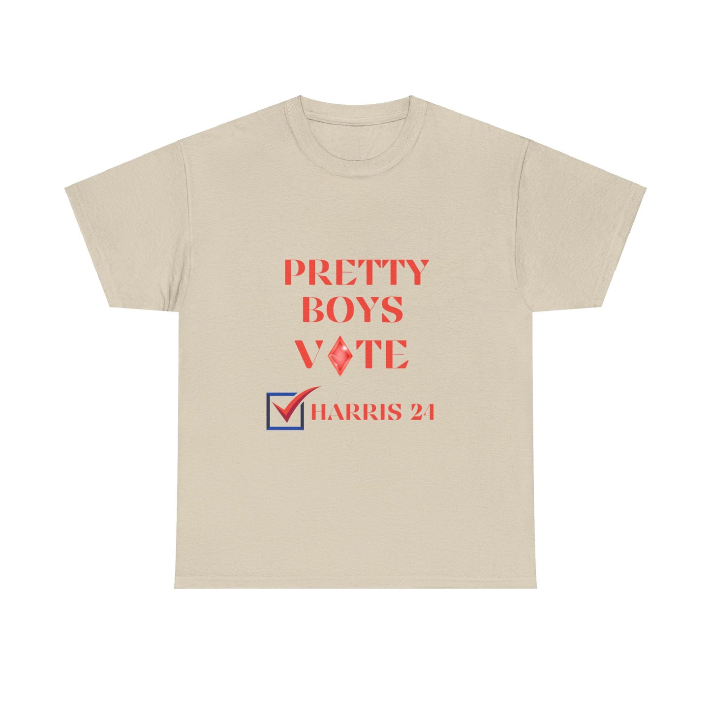 PRETTY BOYS VOTE HARRIS T-SHIRT