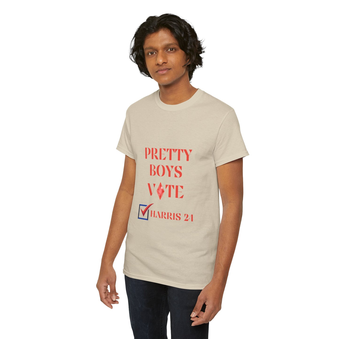 PRETTY BOYS VOTE HARRIS T-SHIRT