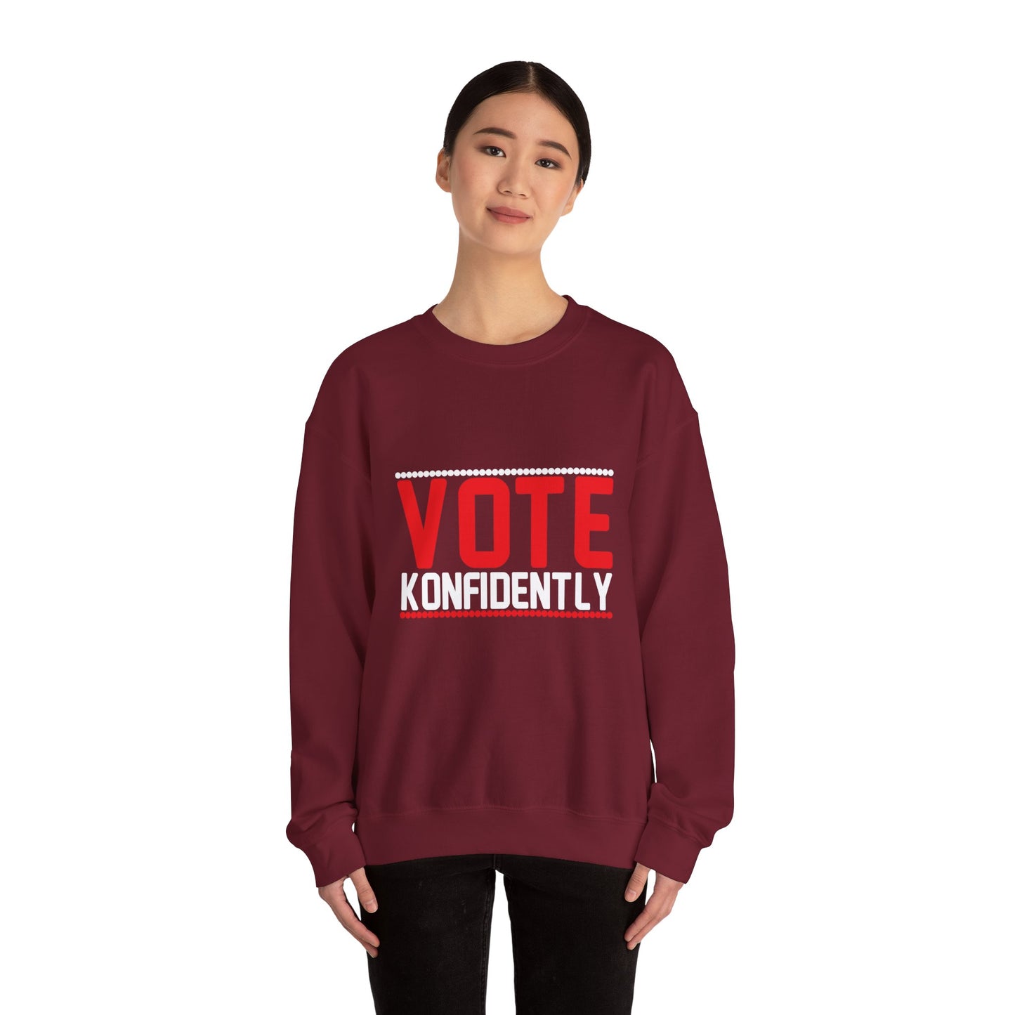 VOTE KONFIDENTLY SWEATSHIRTS