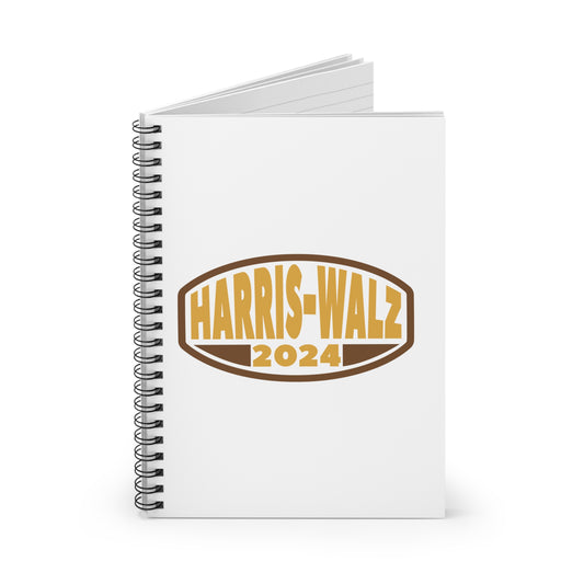 HARRIS WALZ 2024 SPIRAL NOTEBOOK