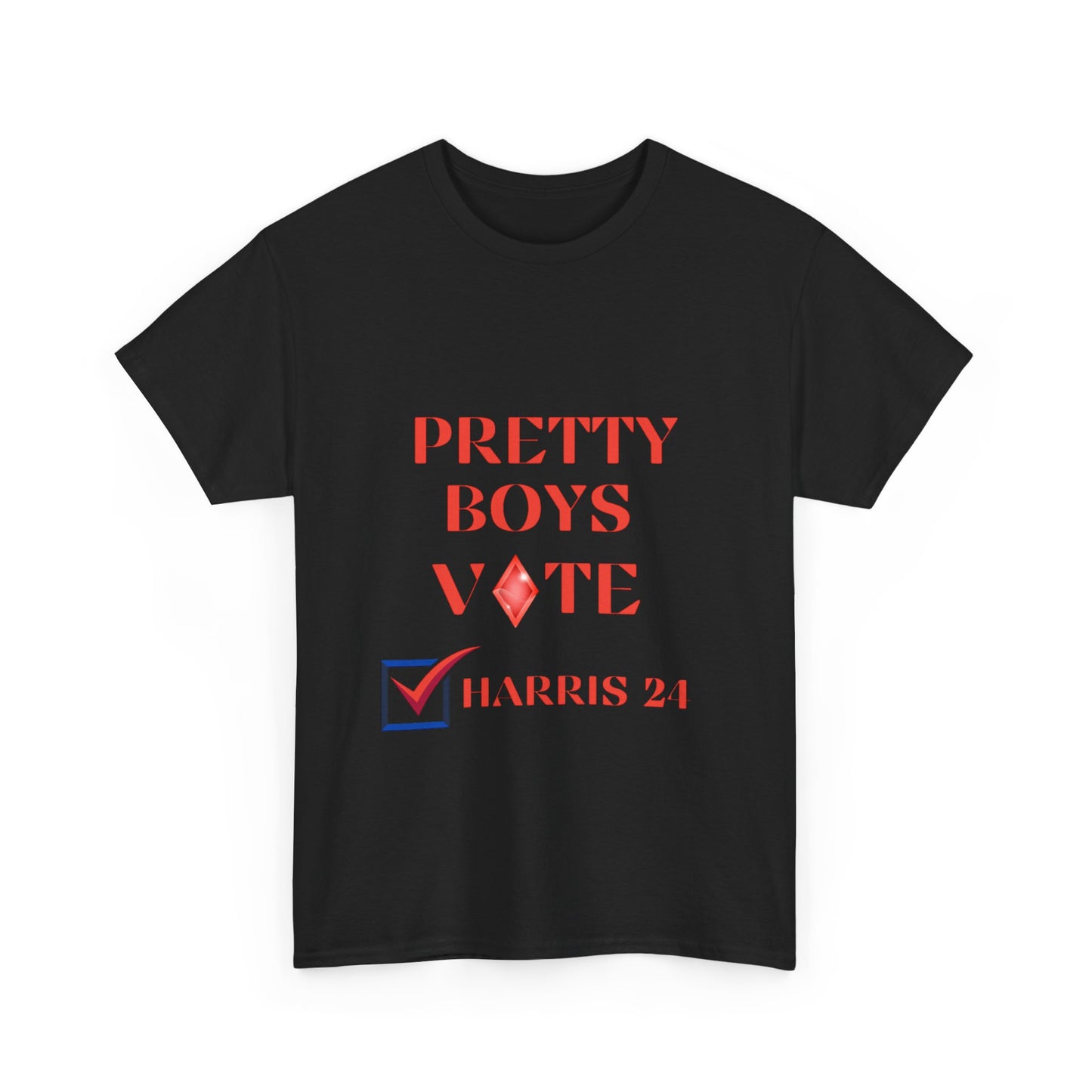 PRETTY BOYS VOTE HARRIS T-SHIRT