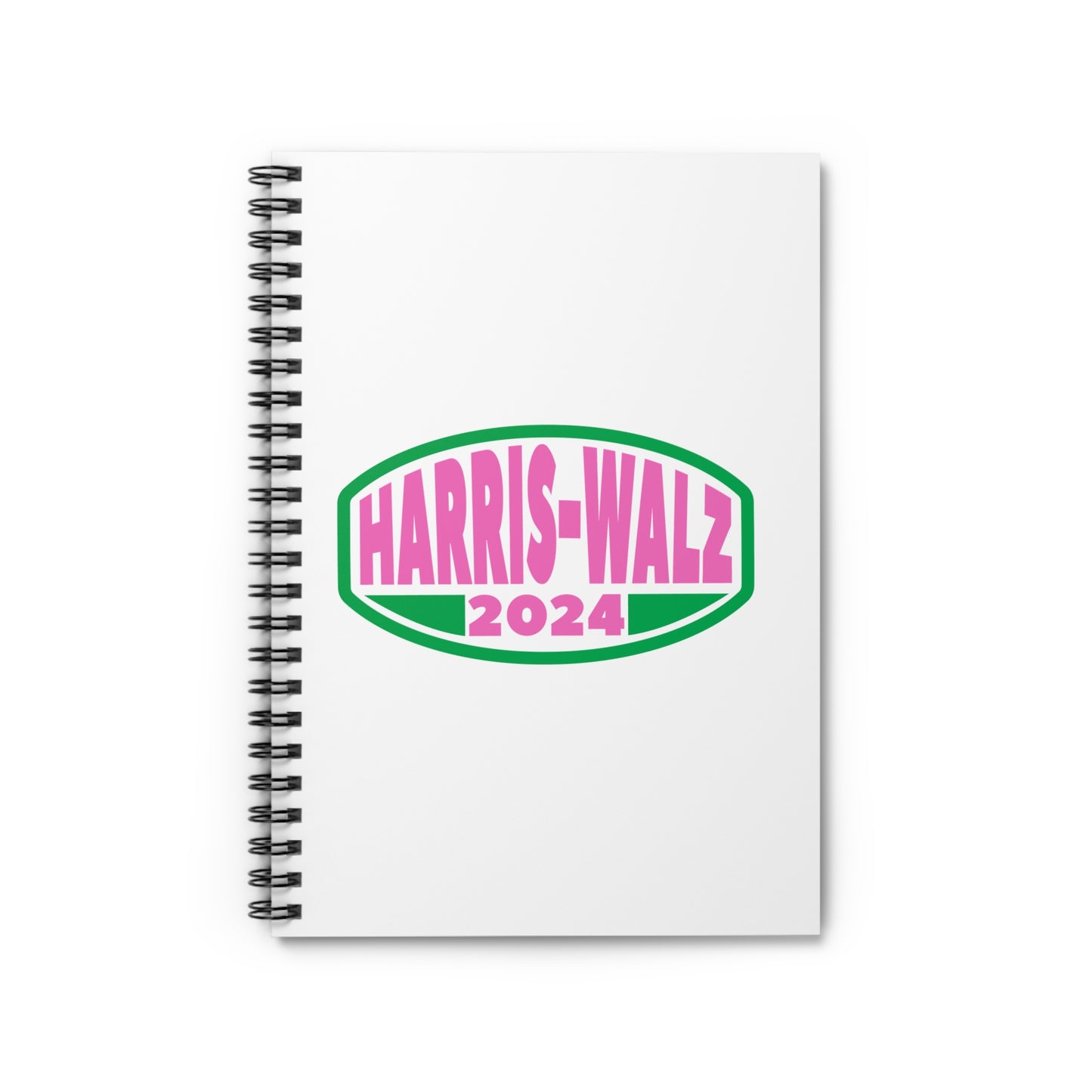 HARRIS WALZ 2024 SPIRAL NOTEBOOK