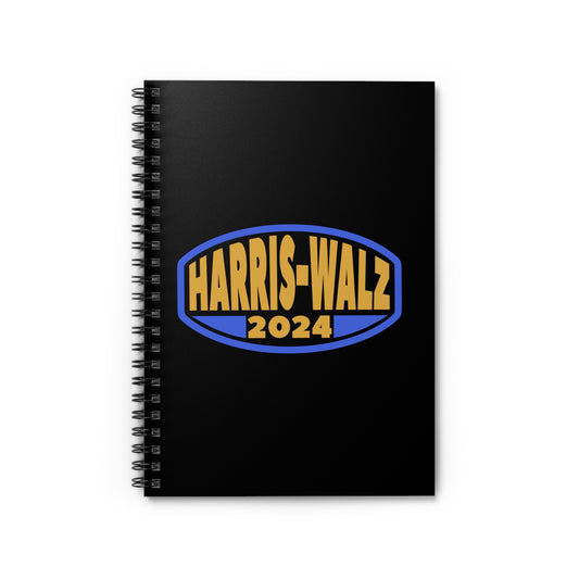 HARRIS WALZ 2024 SPIRAL NOTEBOOK