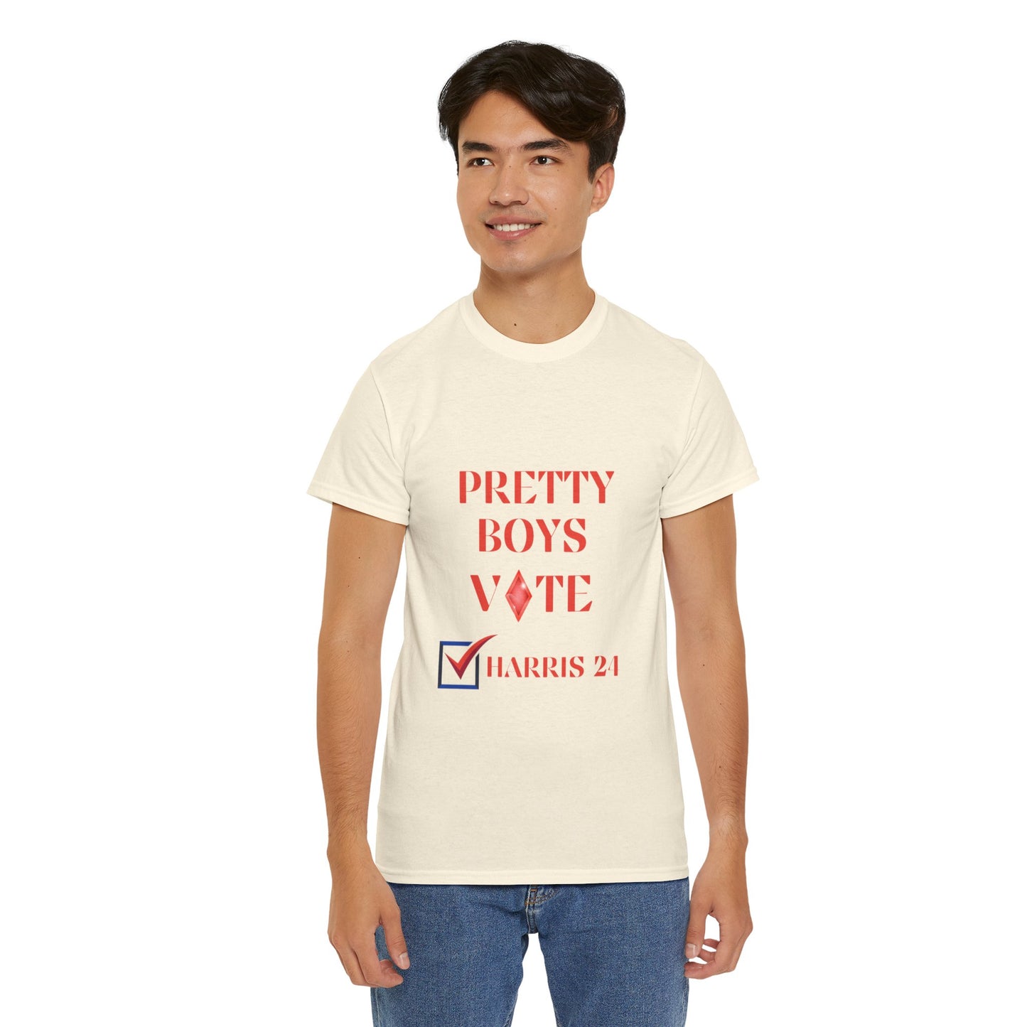 PRETTY BOYS VOTE HARRIS T-SHIRT