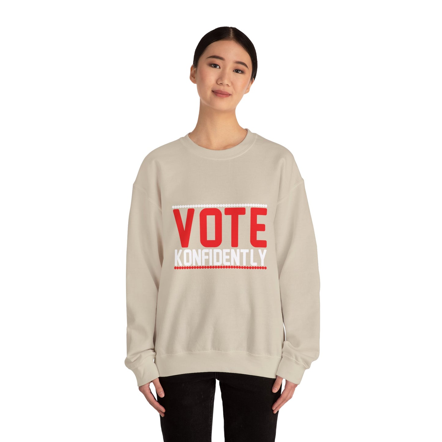 VOTE KONFIDENTLY SWEATSHIRTS