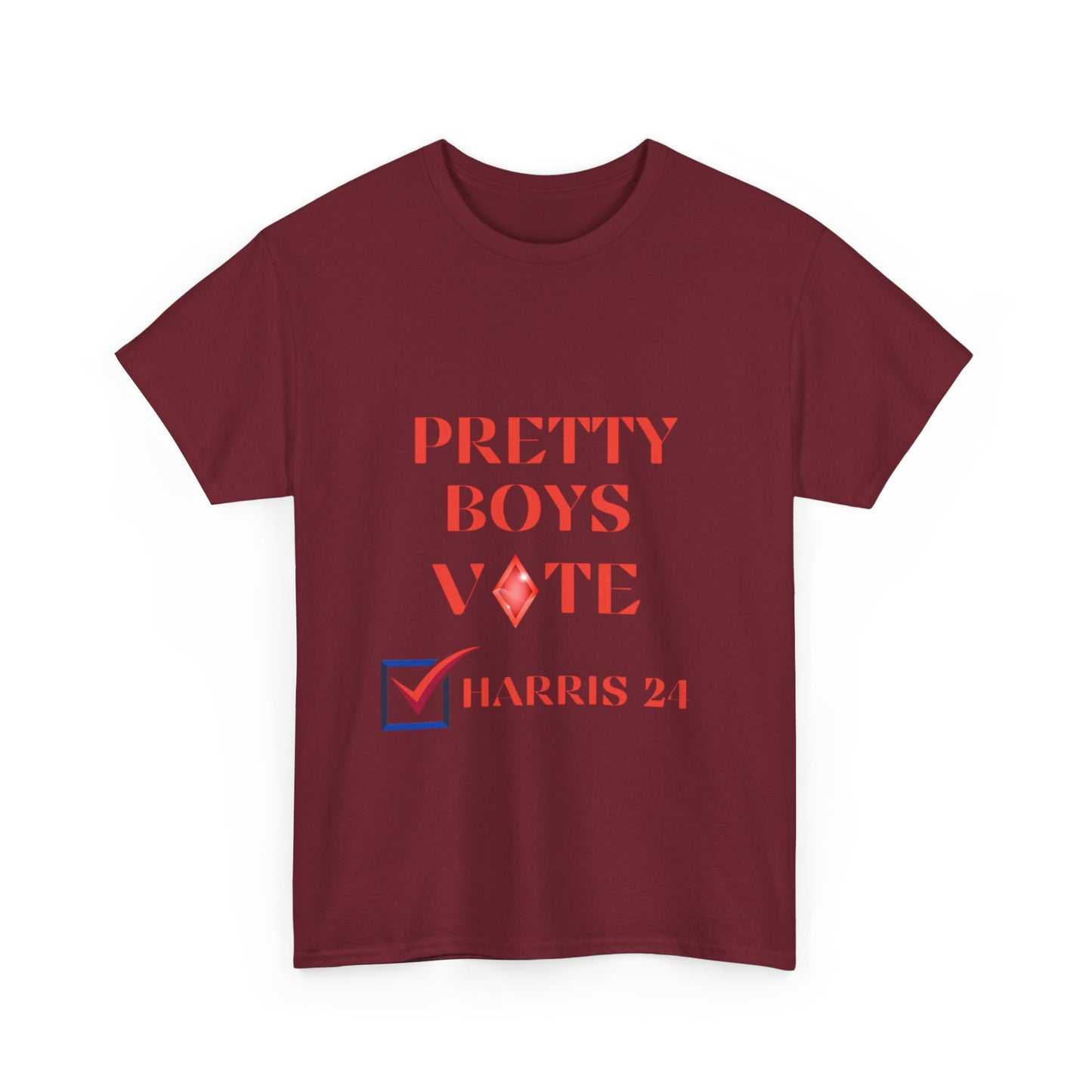 PRETTY BOYS VOTE HARRIS T-SHIRT