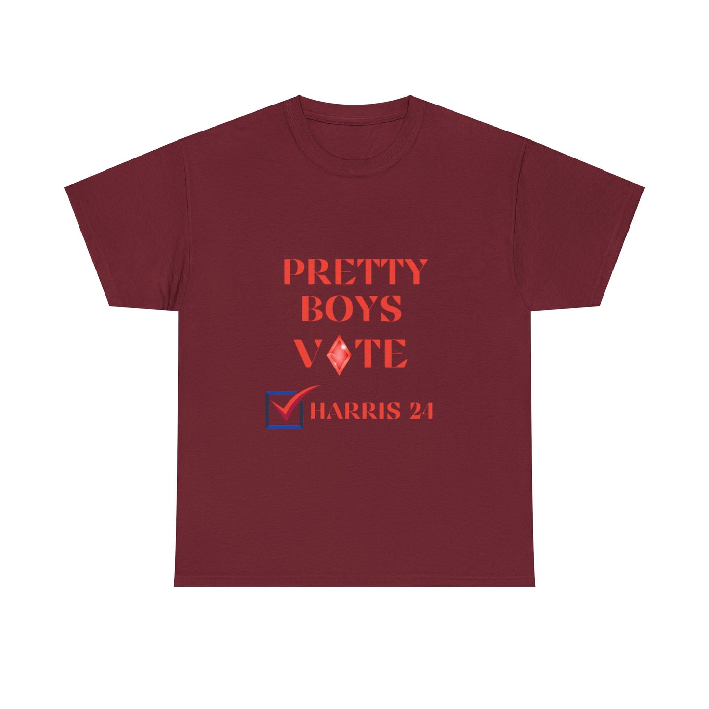 PRETTY BOYS VOTE HARRIS T-SHIRT