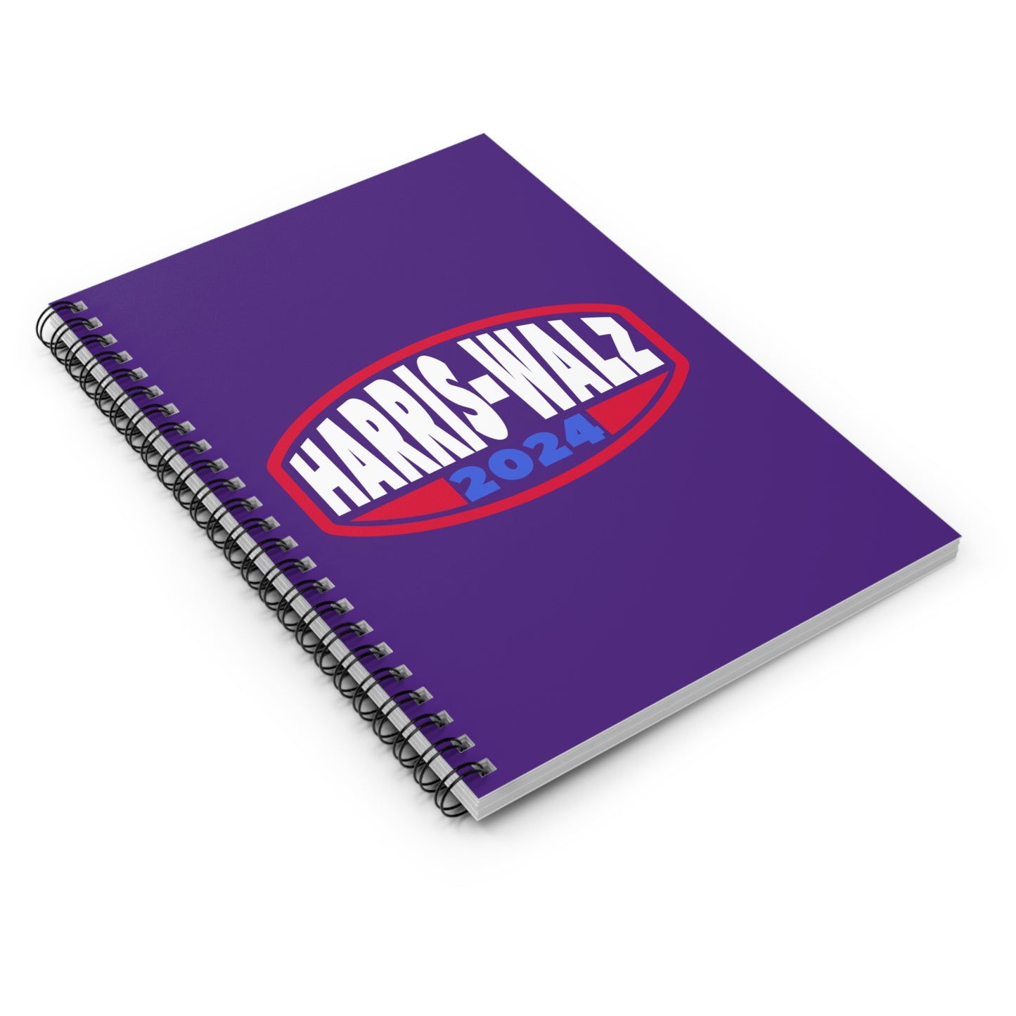 HARRIS WALZ 2024 SPIRAL NOTEBOOK