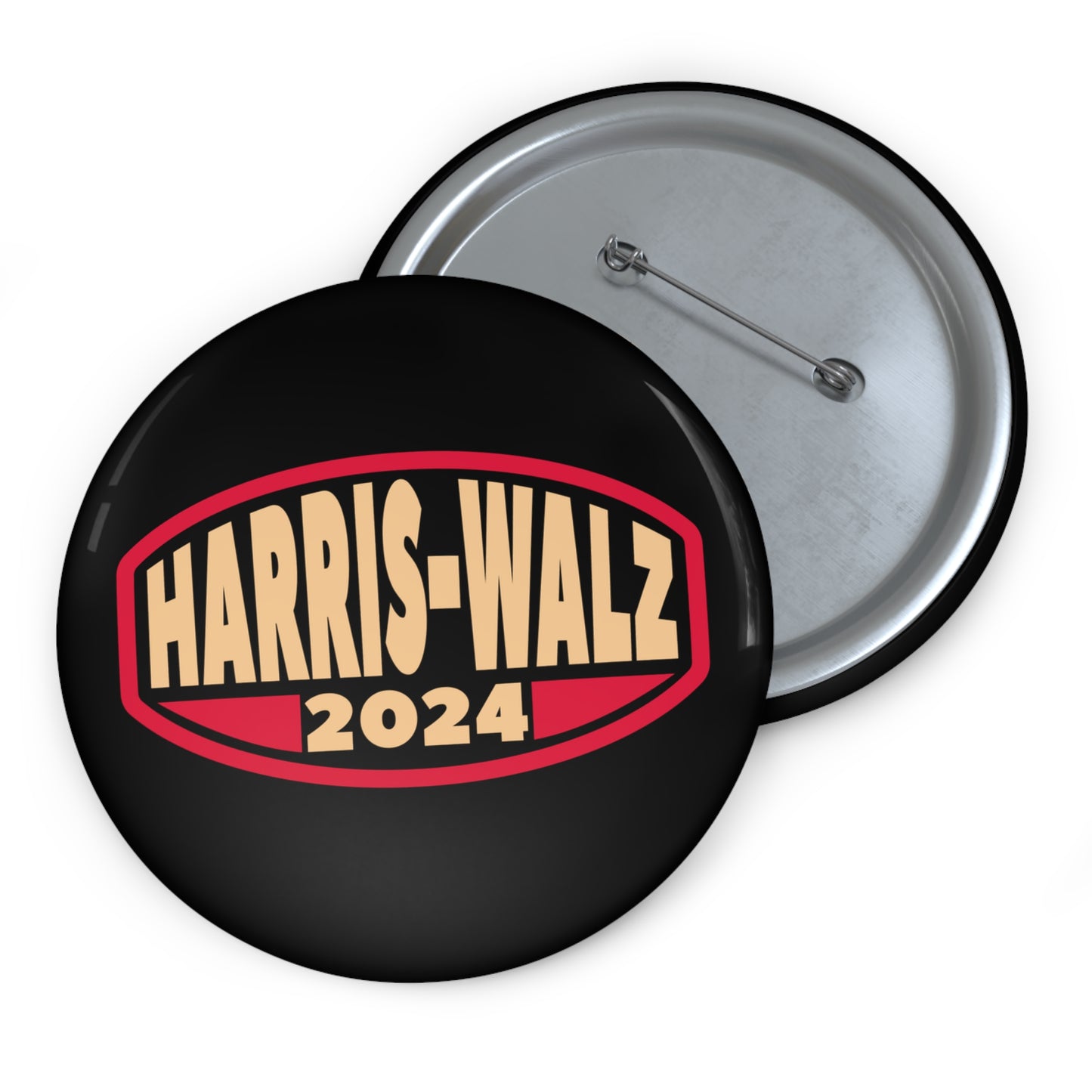 HARRIS WALZ 2024 PIN BUTTON