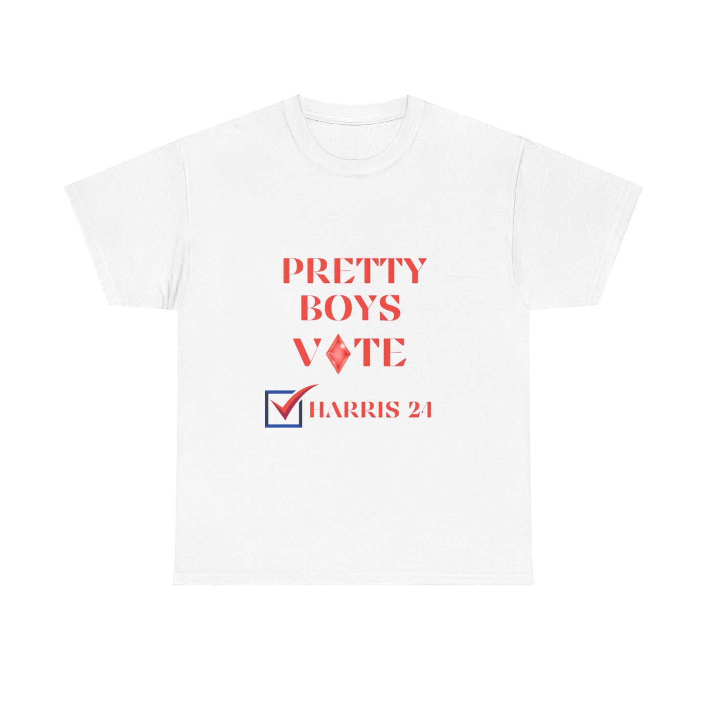 PRETTY BOYS VOTE HARRIS T-SHIRT