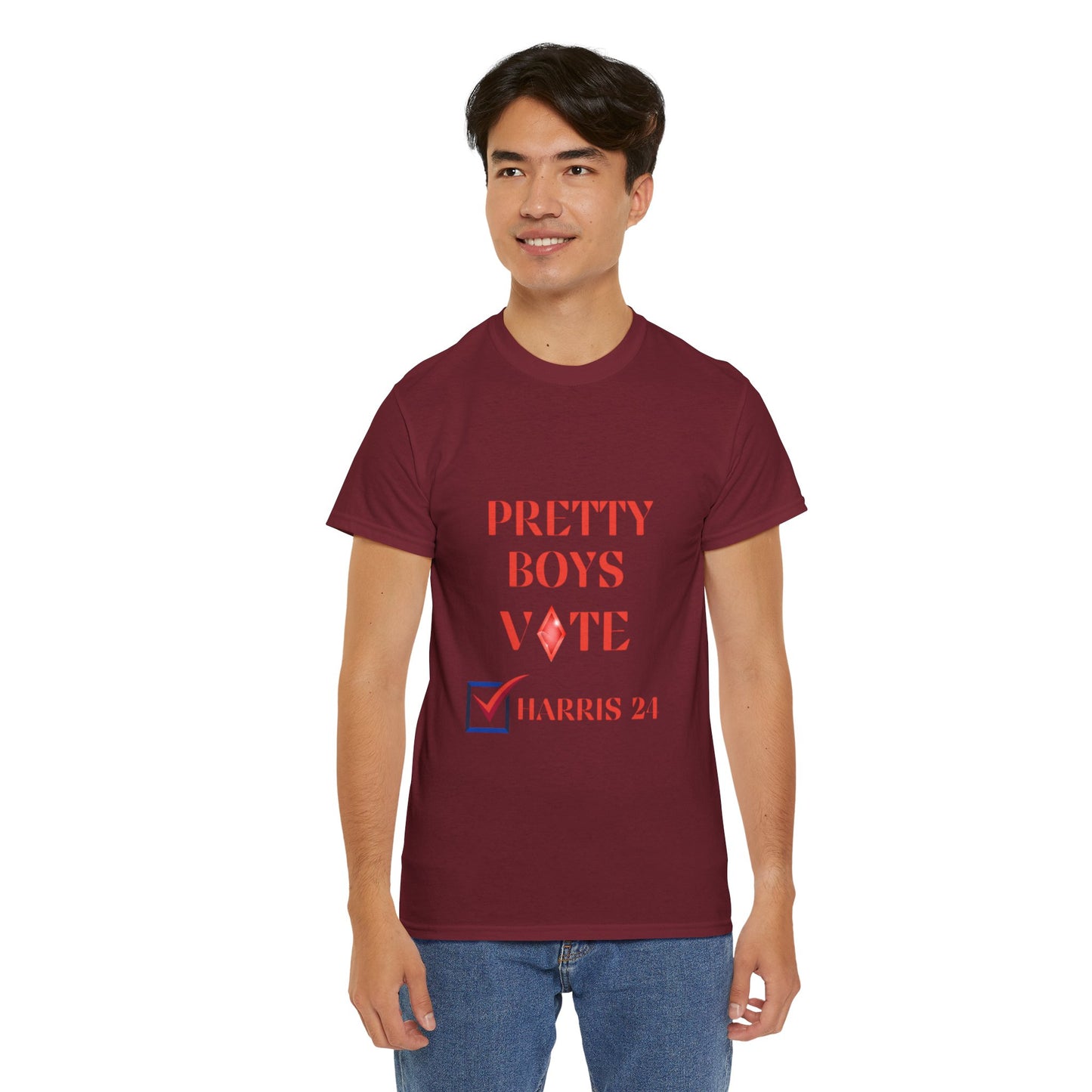 PRETTY BOYS VOTE HARRIS T-SHIRT