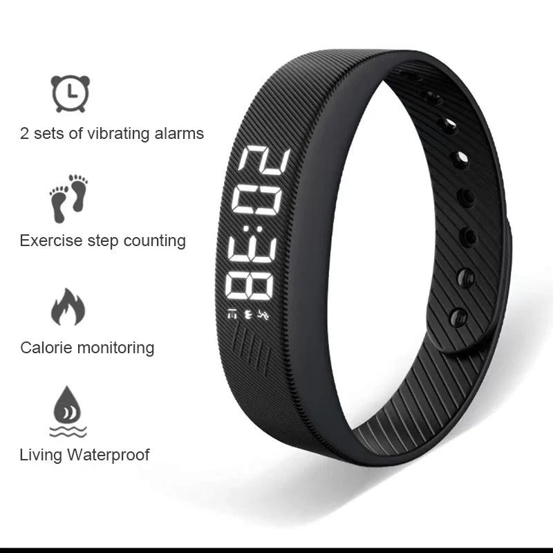 Smart Bracelet LED Digital Waterproof Smart Clock Smartband