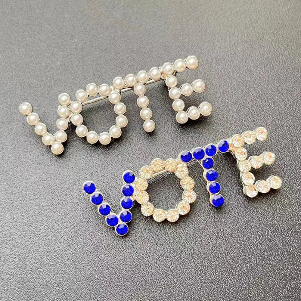 Friendship jewelry VOTE gift brooch