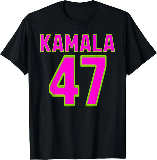 Kamala Harris 2024 Jersey  47 T-Shirt