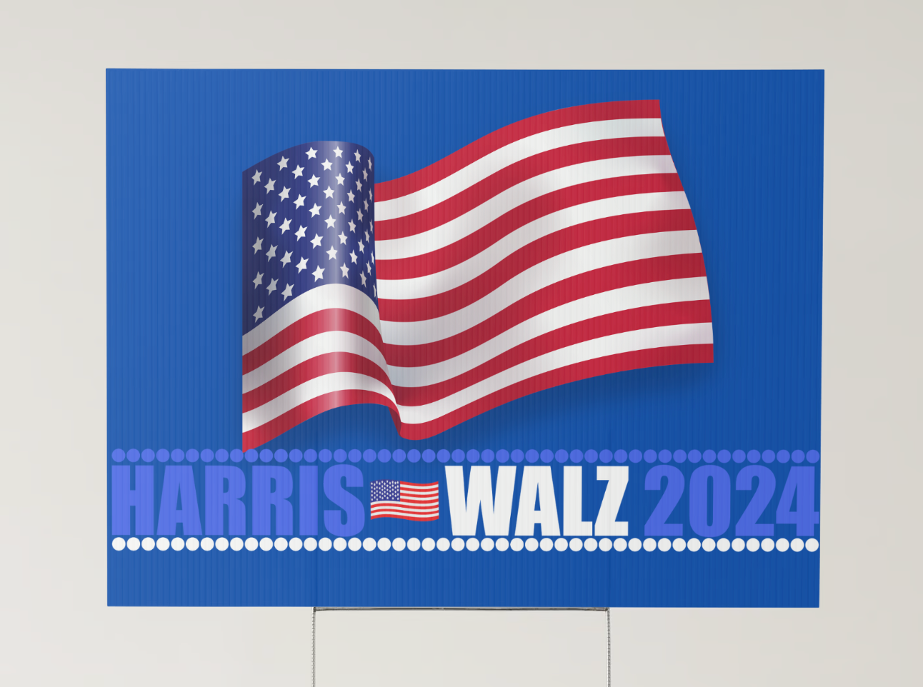 HARRIS-WALZ YARD SIGN