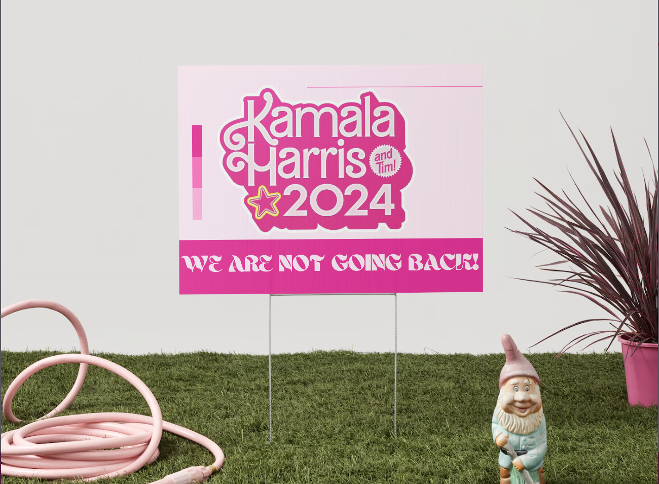 KAMALA & TIM YARD SIGN