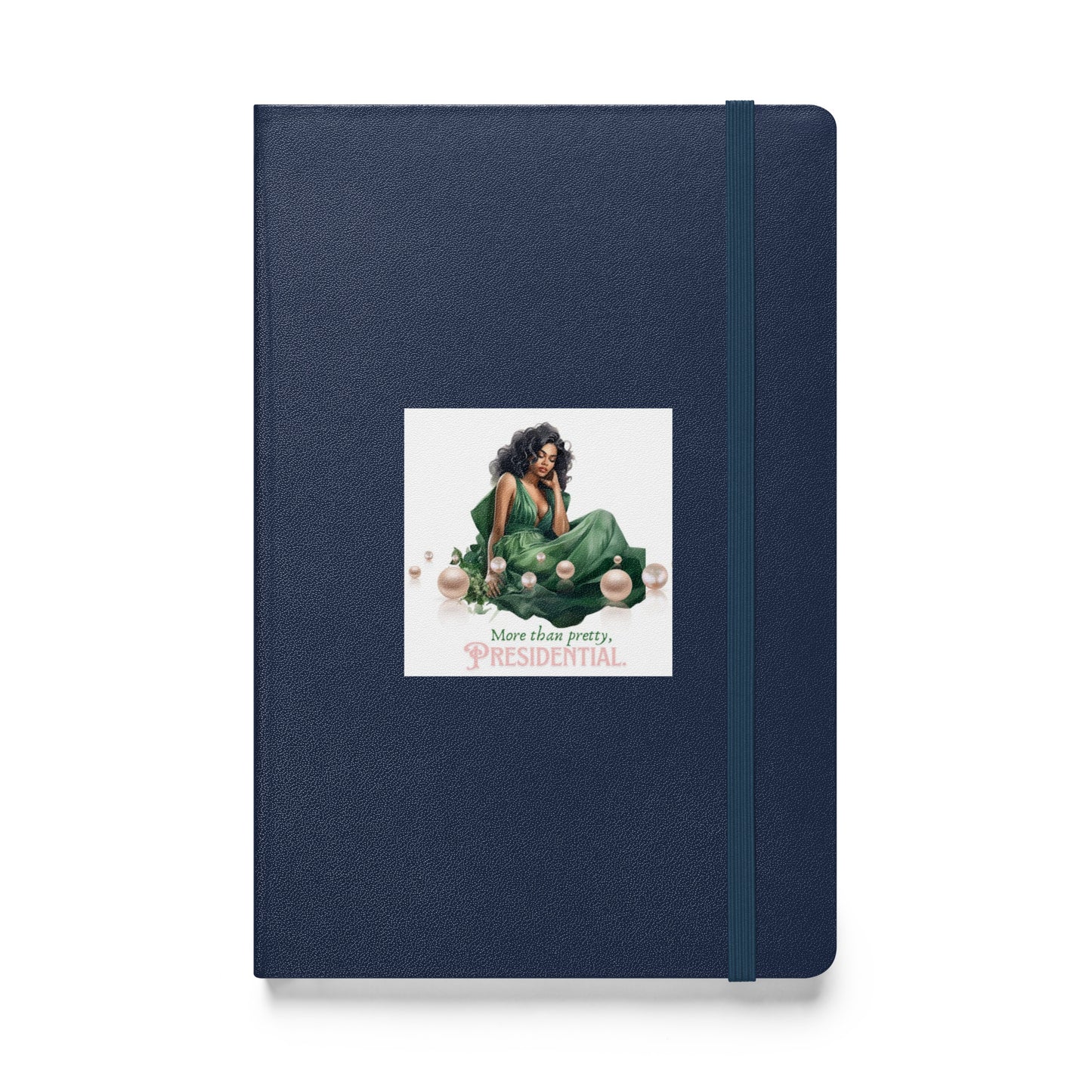 Hardcover bound notebook