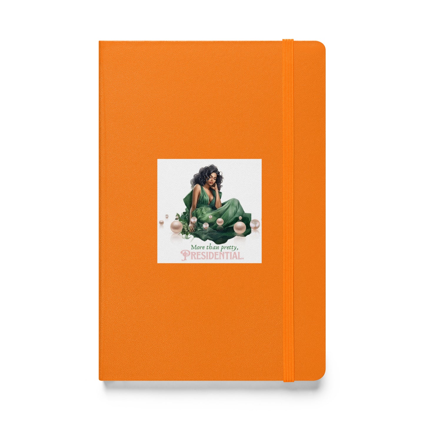 Hardcover bound notebook