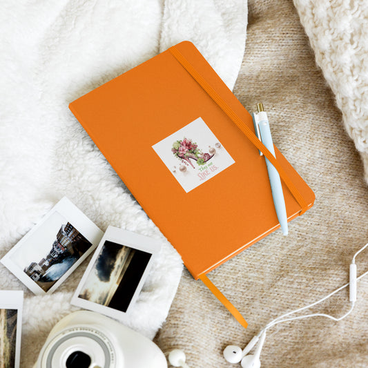 Hardcover bound notebook