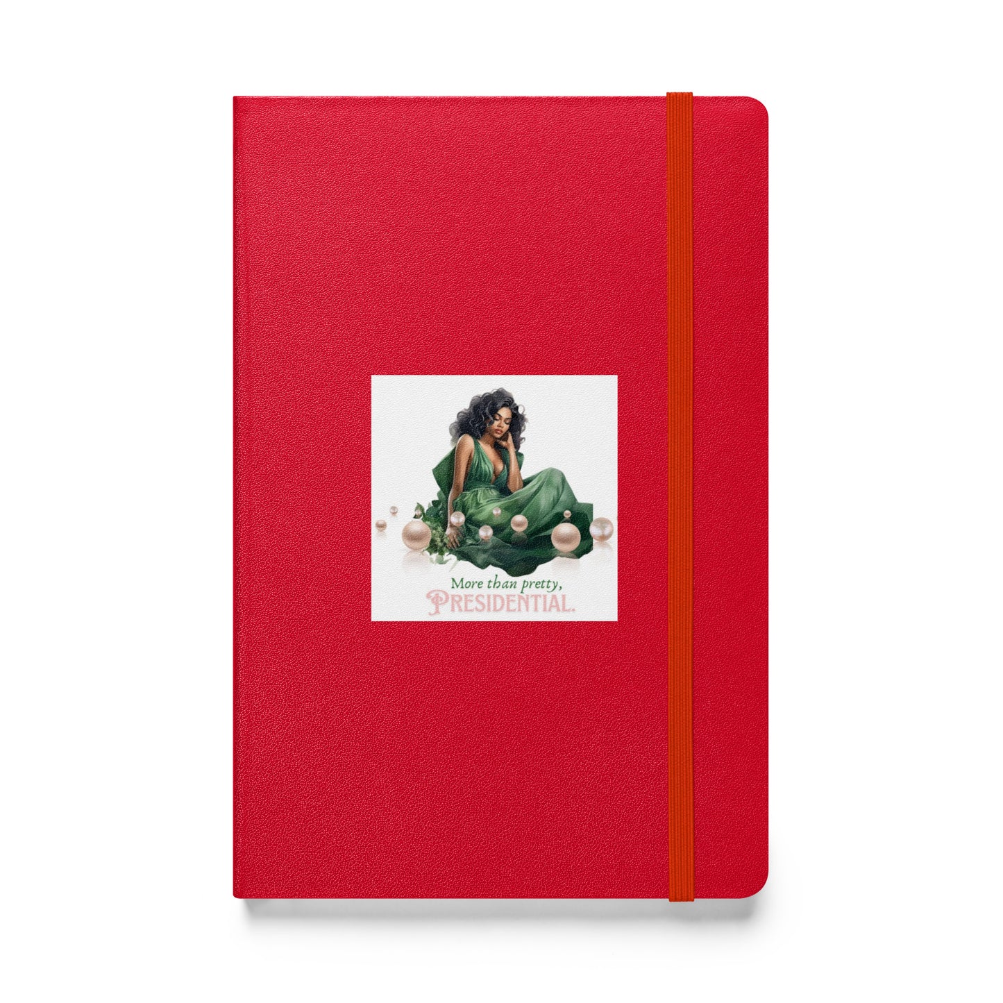 Hardcover bound notebook