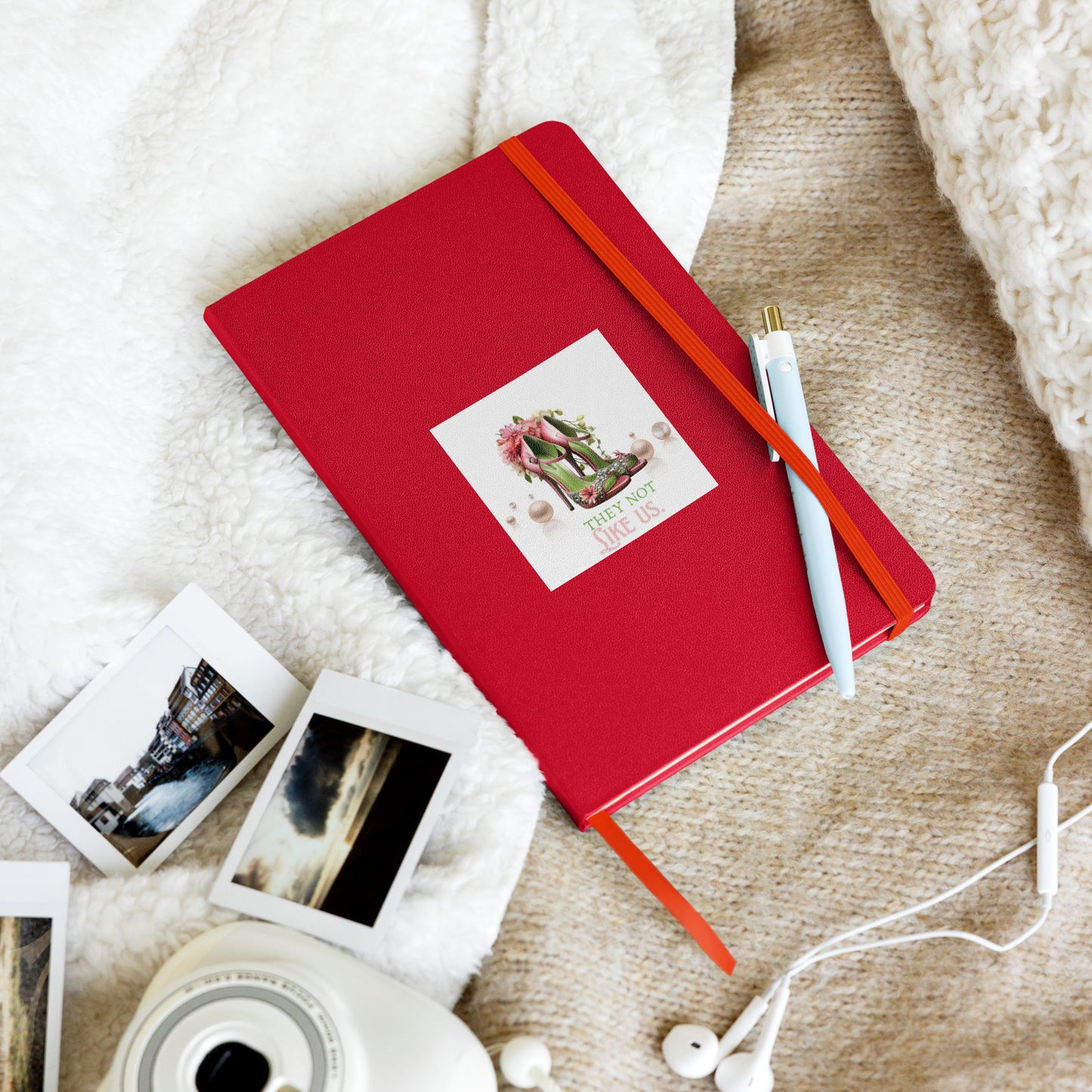 Hardcover bound notebook