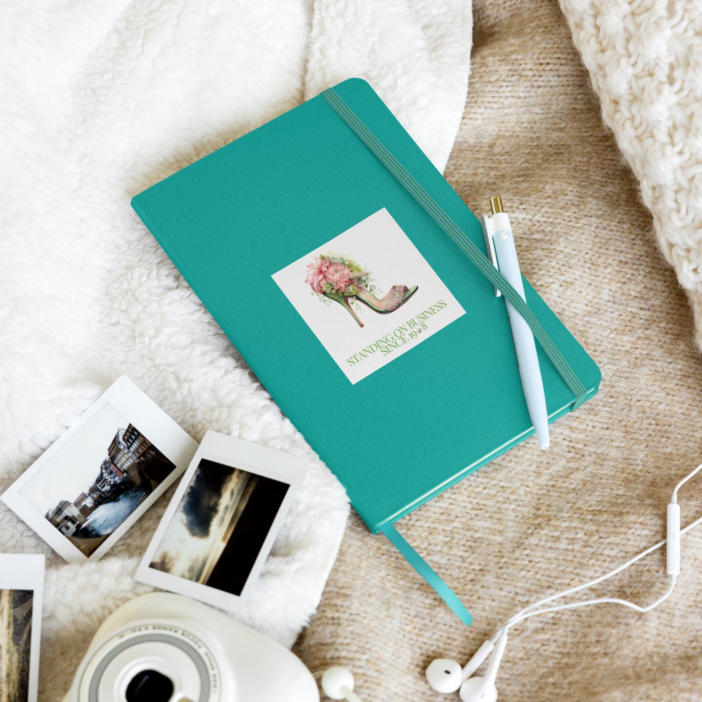 Hardcover bound notebook