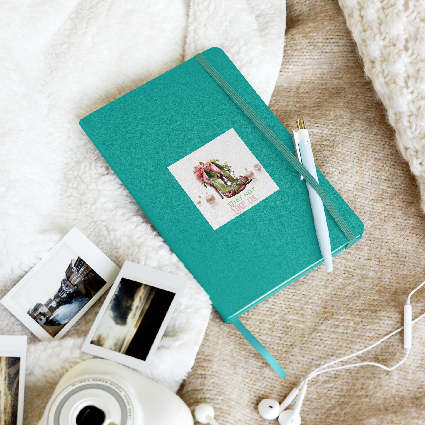 Hardcover bound notebook