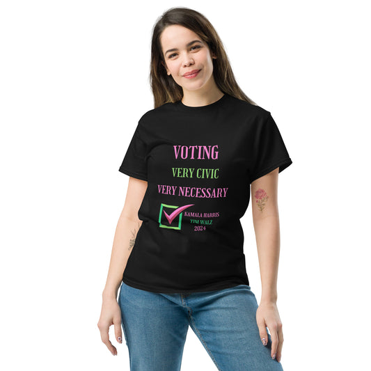 VOTING, VERY CIVIC TEE