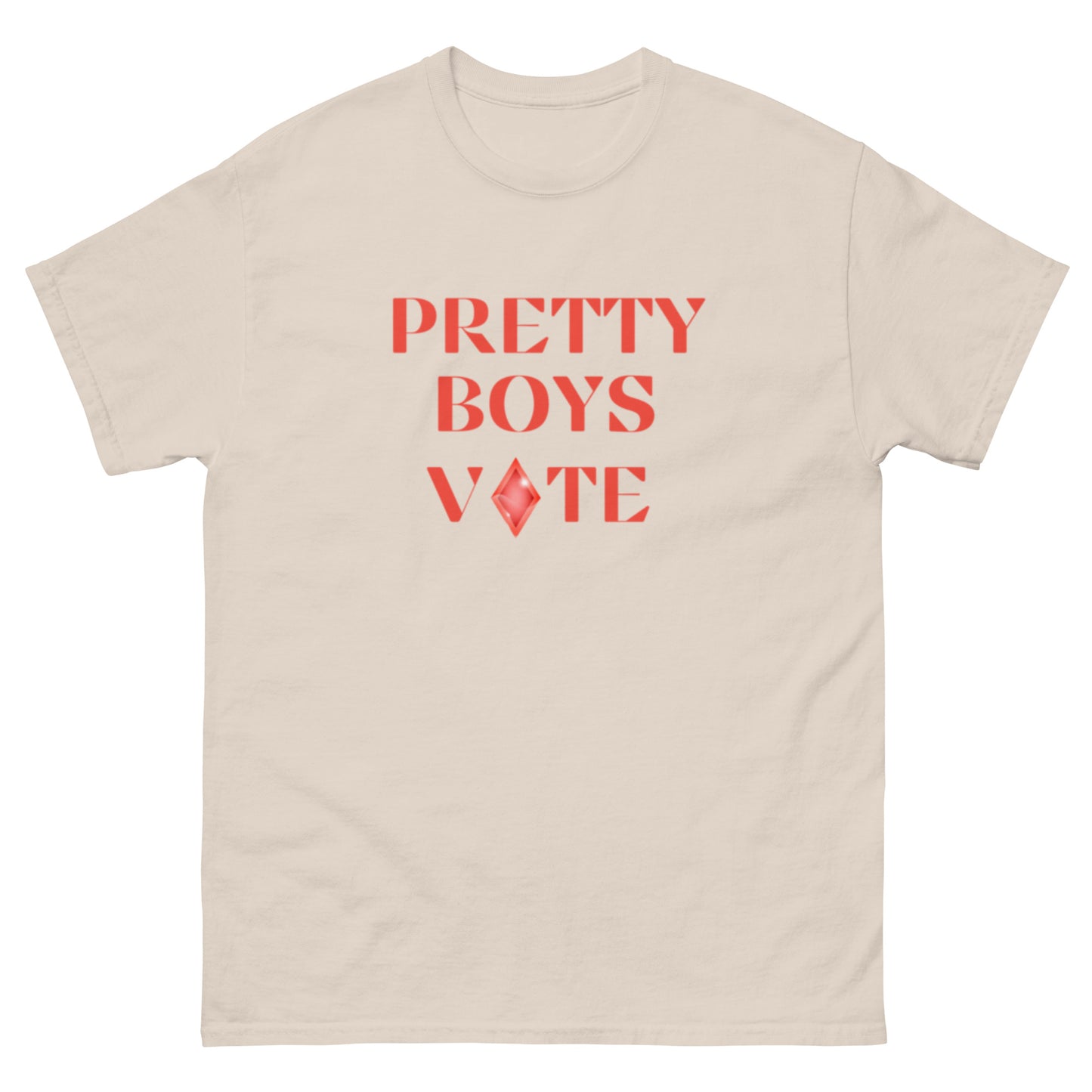 PRETTY BOY VOTE T-SHIRT