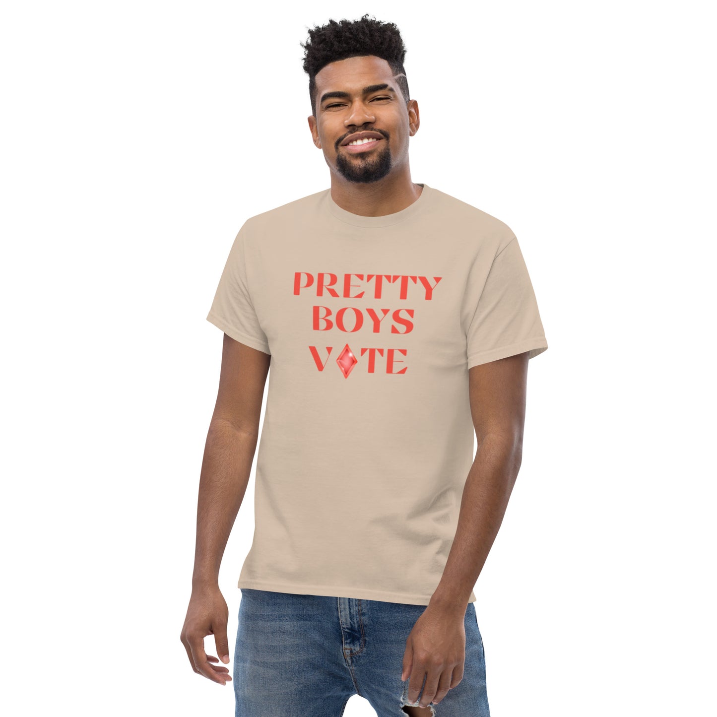 PRETTY BOY VOTE T-SHIRT