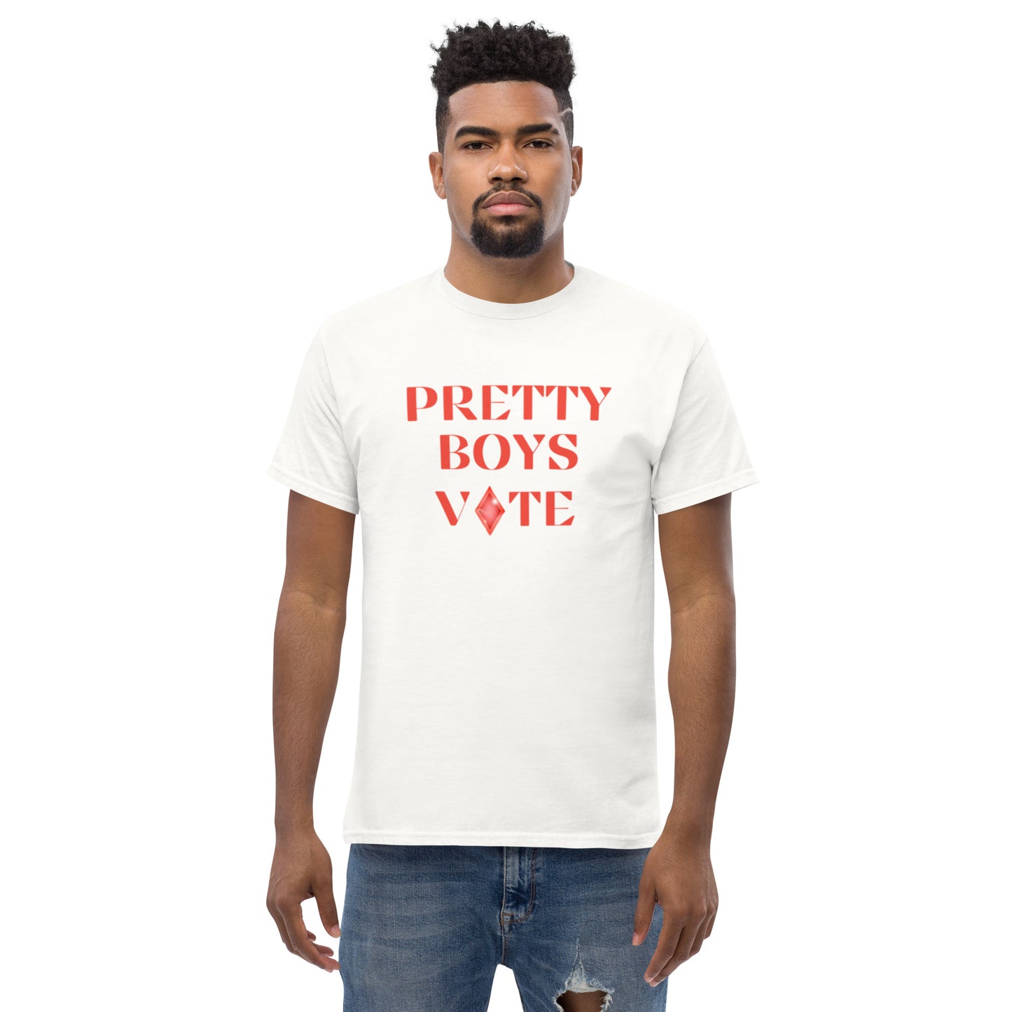 PRETTY BOY VOTE T-SHIRT