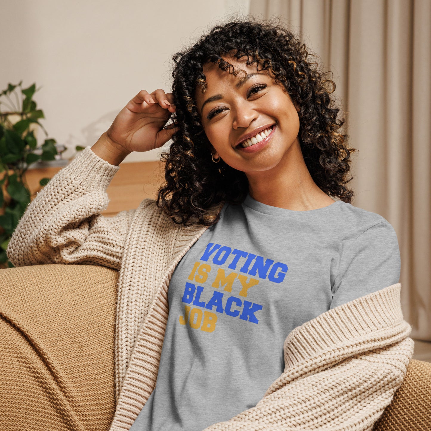 VOTING IS MY BLACK JOB TEE