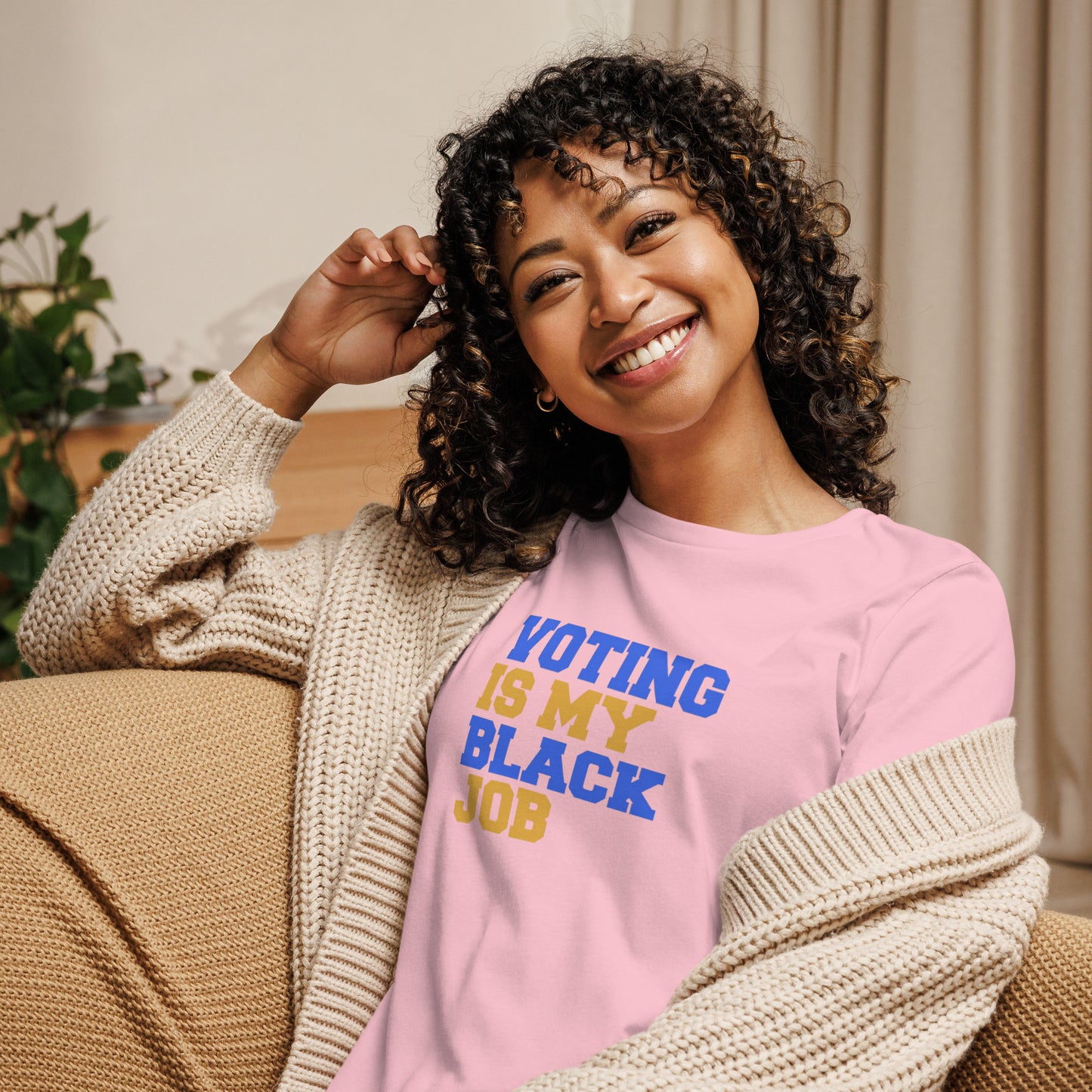 VOTING IS MY BLACK JOB TEE